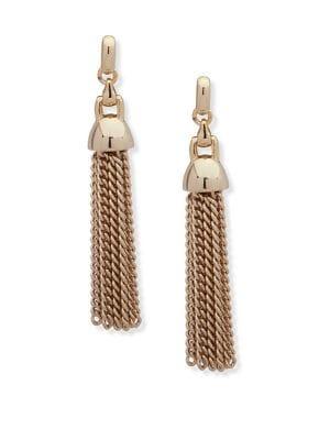 Ralph Lauren Chain Tassel Drop Earrings
