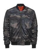 Only And Sons Camouflage Bomber Jacket