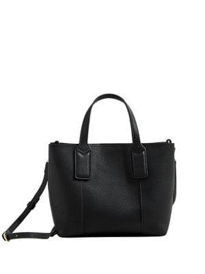 Mango Pebbled Mini Shopper