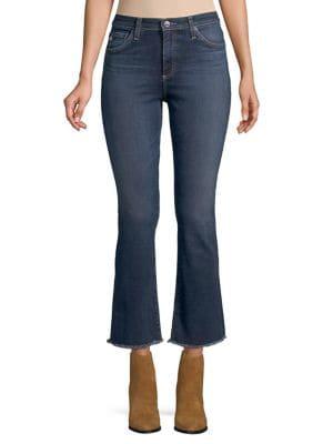 Ag Jeans Jodi High-rise Slim Crop Flare Jeans
