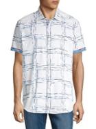 Robert Graham Printed Classic-fit Button-down Shirt