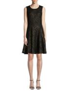 Tommy Hilfiger Lace Sleeveless Fit-&-flare Dress