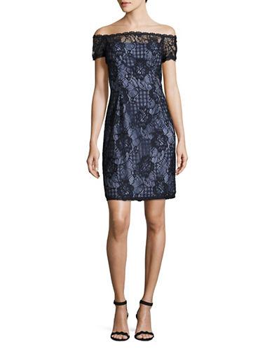 Adrianna Papell Floral Lace Dress