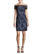 Adrianna Papell Floral Lace Dress