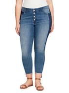William Rast Plus High-rise Cropped Jeans