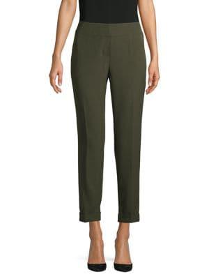 Kasper Stretch Ankle Cuff Pants