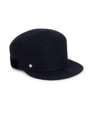 Karl Lagerfeld Paris Nene Wool Felt Cap
