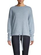 Solutions Rollneck Tie-front Sweater