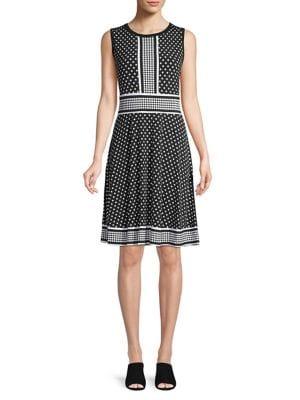 Michael Michael Kors Polka Dot Sheath Dress