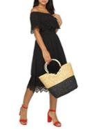 Dorothy Perkins Cutwork Off-the-shoulder Dress