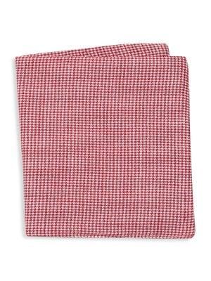 Black Brown Antilla Check Pocket Square