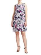 Nic+zoe Plus Graffiti Femme Dress