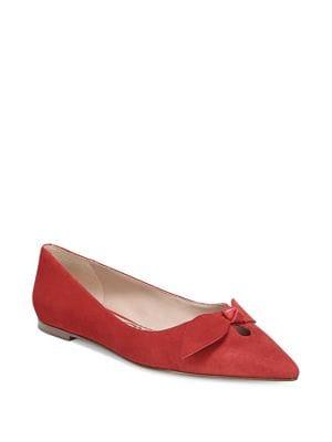 Sam Edelman Raz Pointy Suede Ballet Flats