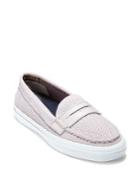 Cole Haan Pinch Weekender Metallic Cotton Penny Loafers
