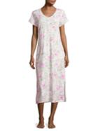 Miss Elaine Floral Printed Gown