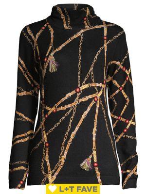 Context Turtleneck Chain Knit Sweater