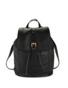Cole Haan Drawstring Leather Backpack