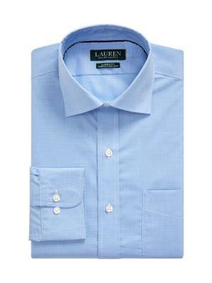 Lauren Ralph Lauren Classic-fit Easy-care Gingham Dress Shirt