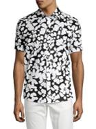 Michael Kors Short-sleeve Floral Shirt