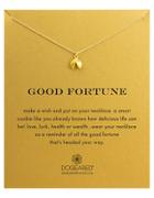 Dogeared Reminders Good Fortune Goldplated Sterling Silver Pendant Necklace