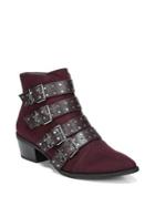 Circus By Sam Edelman Hutton Multi-buckle Ankle Booties