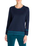 Olsen Collegiate Cotton-blend Pullover Sweater