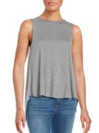 1.state Quilted Split-back Tank Top