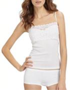 Hanro Luxury Moments Lace-accented Camisole
