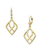 Ivanka Trump Goldtone Geometric Open Drop Earrings