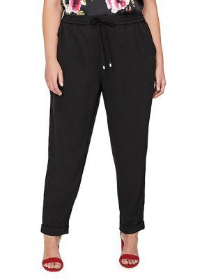 Addition Elle Michel Studio Plus Pegged Drawcord Pull-on Pants