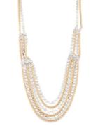 Design Lab Lord & Taylor Two-tone Layered Necklace