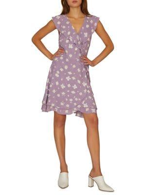 Sanctuary Johanna Floral-print Wrap Dress