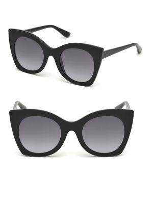 Guess 51mm Butterfly Sunglasses