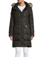 Michael Michael Kors Quilted Faux-fur Puffer Jacket