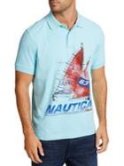 Nautica Artist Series Painted Boat Classic-fit Cotton Polo