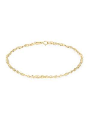Lord & Taylor Goldplated Link Bracelet
