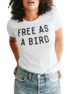 The Bee & The Fox Free As A Bird Slogan Tee