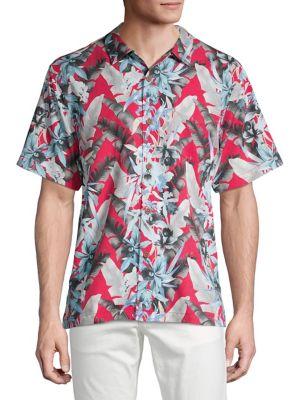 Tommy Bahama Graphic Button-down Shirt