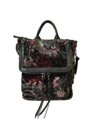 Violet Ray Kendall Mini Velvet Backpack