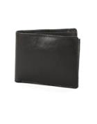 Perry Ellis Gramercy Leather Bi-fold Passcase Wallet