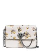 Coach Printed Leather Convertible Shoulder Bag