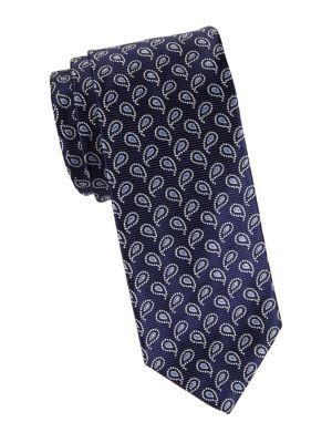 Brooks Brothers Twill Pine Silk Tie