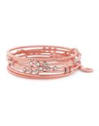 Jessica Simpson Crystal Multi-strand Bangle Bracelet