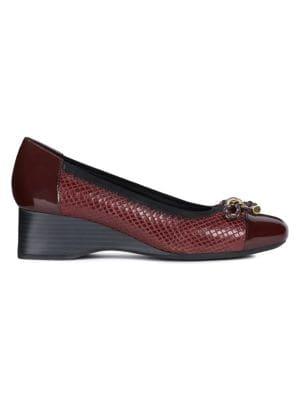Geox Audalya 4 Textured Pumps