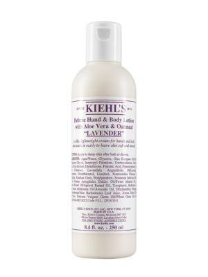 Kiehl's Since Deluxe Hand & Body Lotion With Aloe Vera & Oatmeal - Lavender/8.4 Oz.