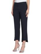 Tahari Arthur S. Levine Pinstripe Step-hem Pants