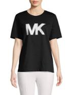 Michael Michael Kors Logo Studded T-shirt