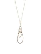 Carolee Goldplated And Cubic Zirconia Twisted Pendant Necklace
