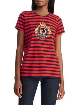 Lauren Ralph Lauren Crest Cotton-blend Tee