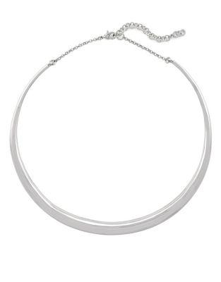 Cole Haan Let It Sink In Silver Wire Collar Necklace